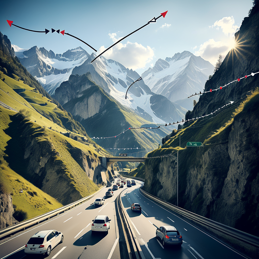 Osterverkehr: Langer Stau am Gotthard