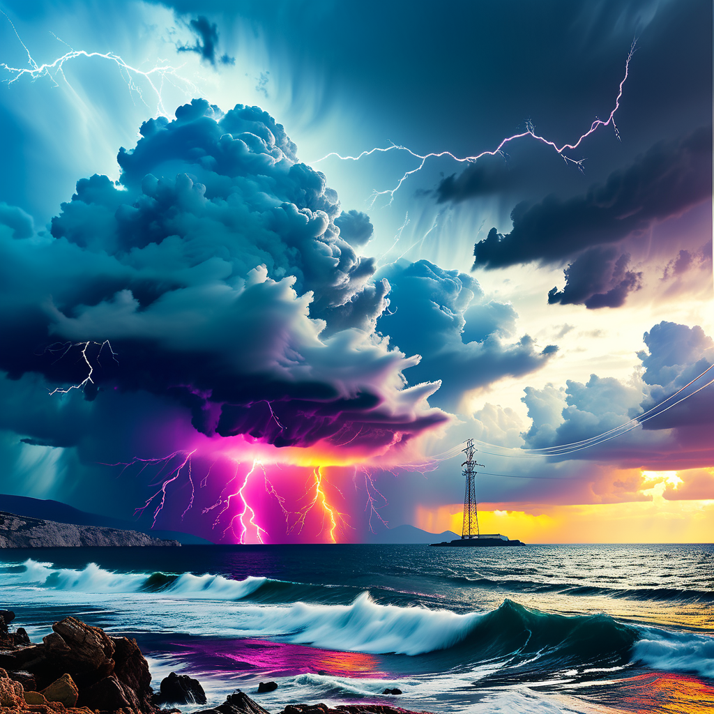 Heftige Unwetterfront bringt Ägäis ins Chaos