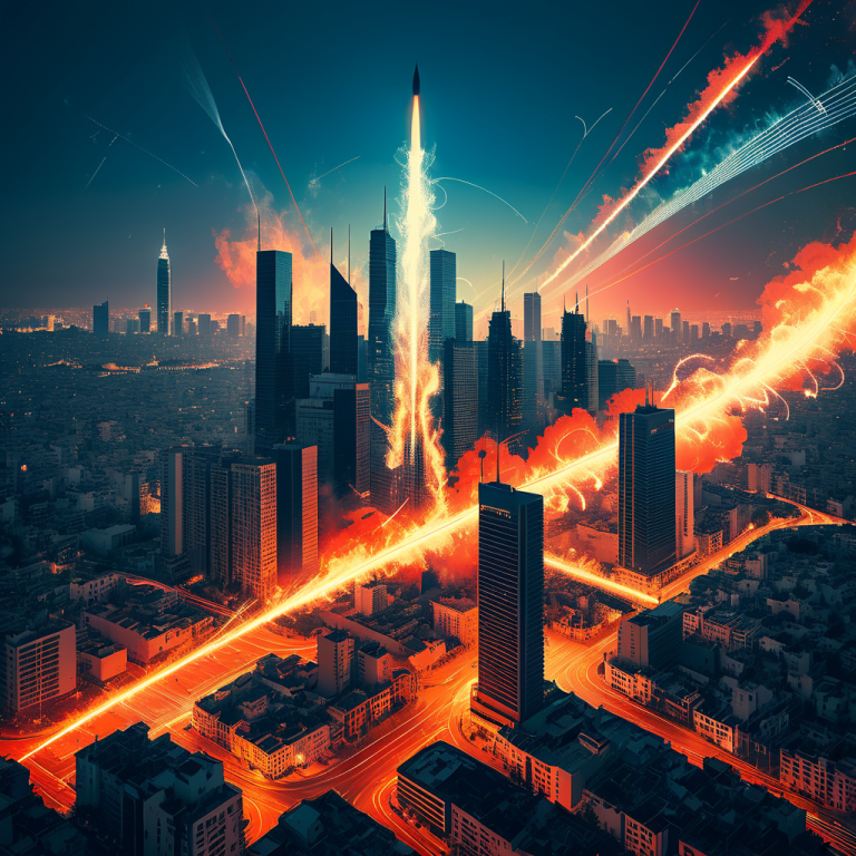 Schwerster Raketenangriff Israels Geschichte seit Beginn des Konflikts