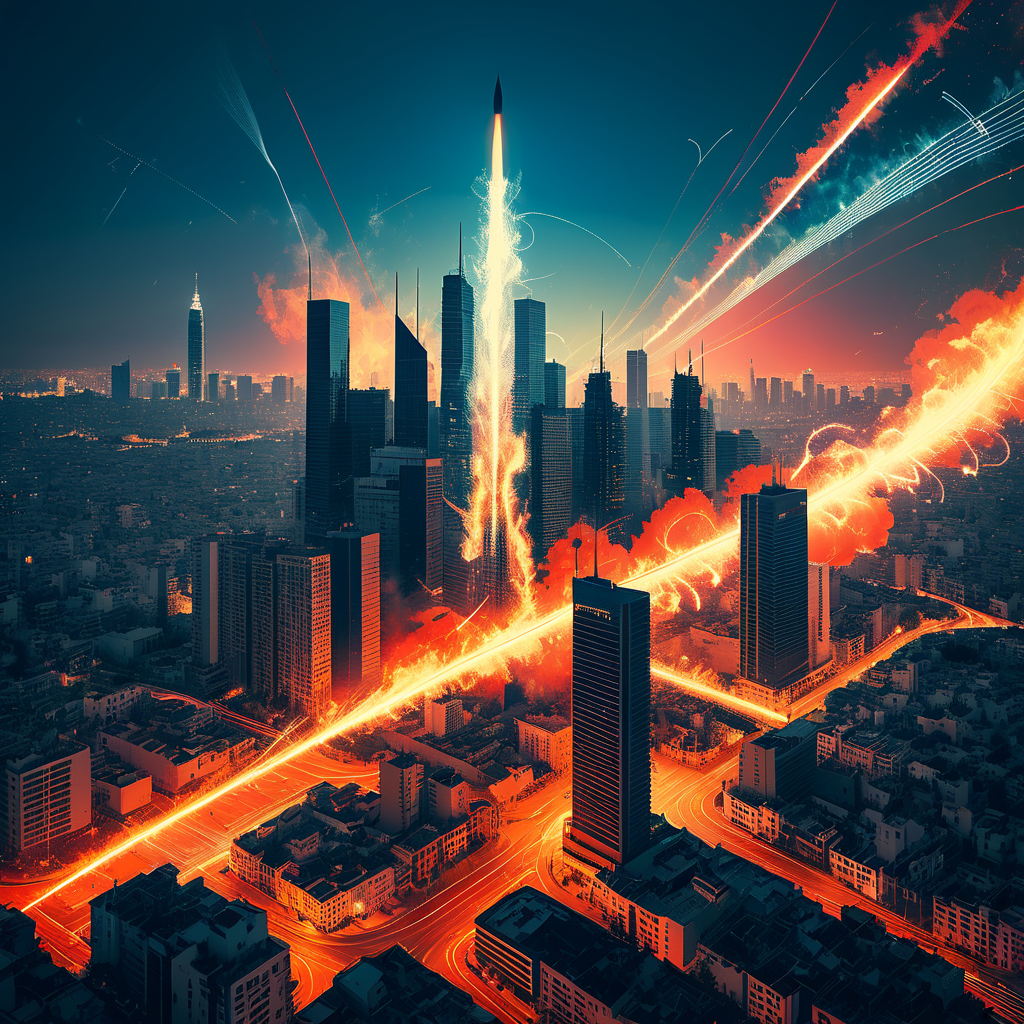 Schwerster Raketenangriff Israels Geschichte seit Beginn des Konflikts