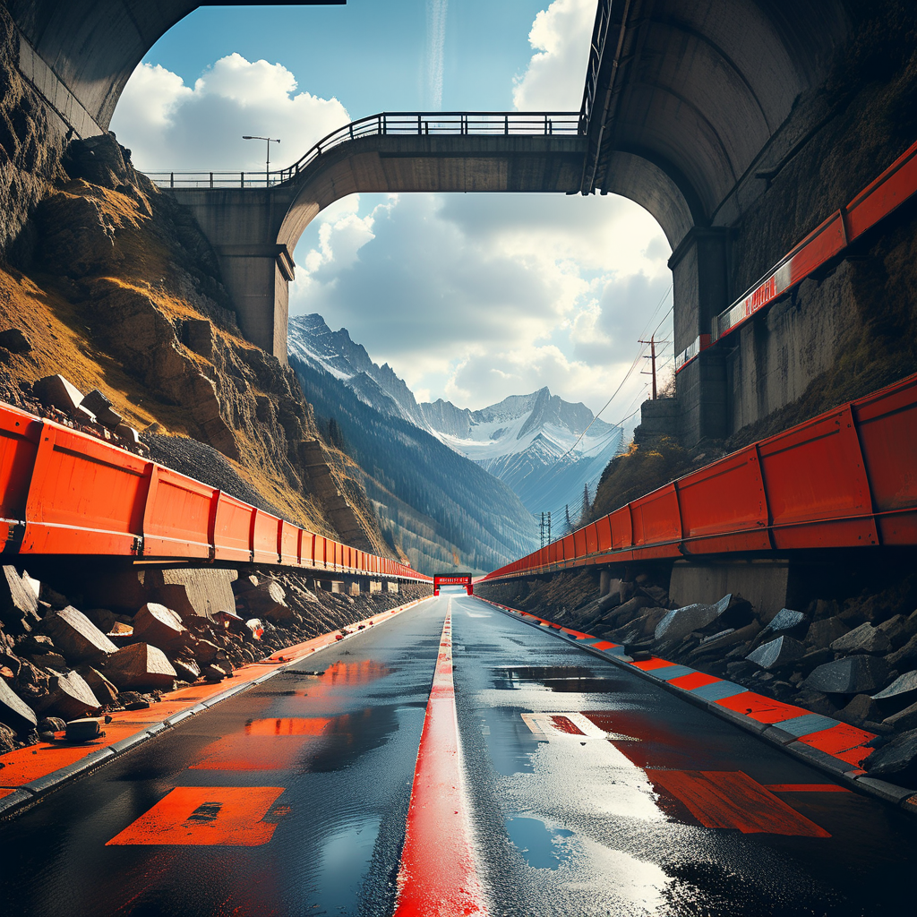 Gotthardtunnel doppelseitig gesperrt – Stau vor dem Osterwochenende