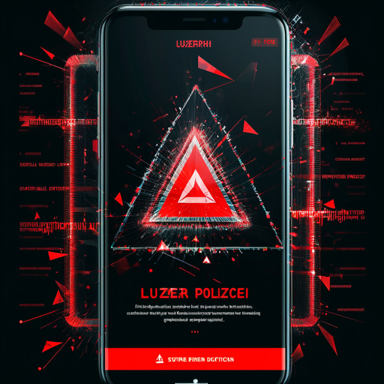 Warnung: Betrügerische SMS im Namen der Luzerner Polizei verbreitet