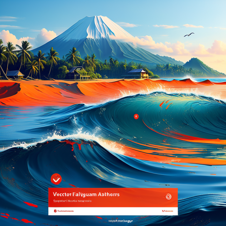 7.4-Starkes Erdbeben vor Indonesien löst Tsunami-Warnung aus, die später aufgehoben wird