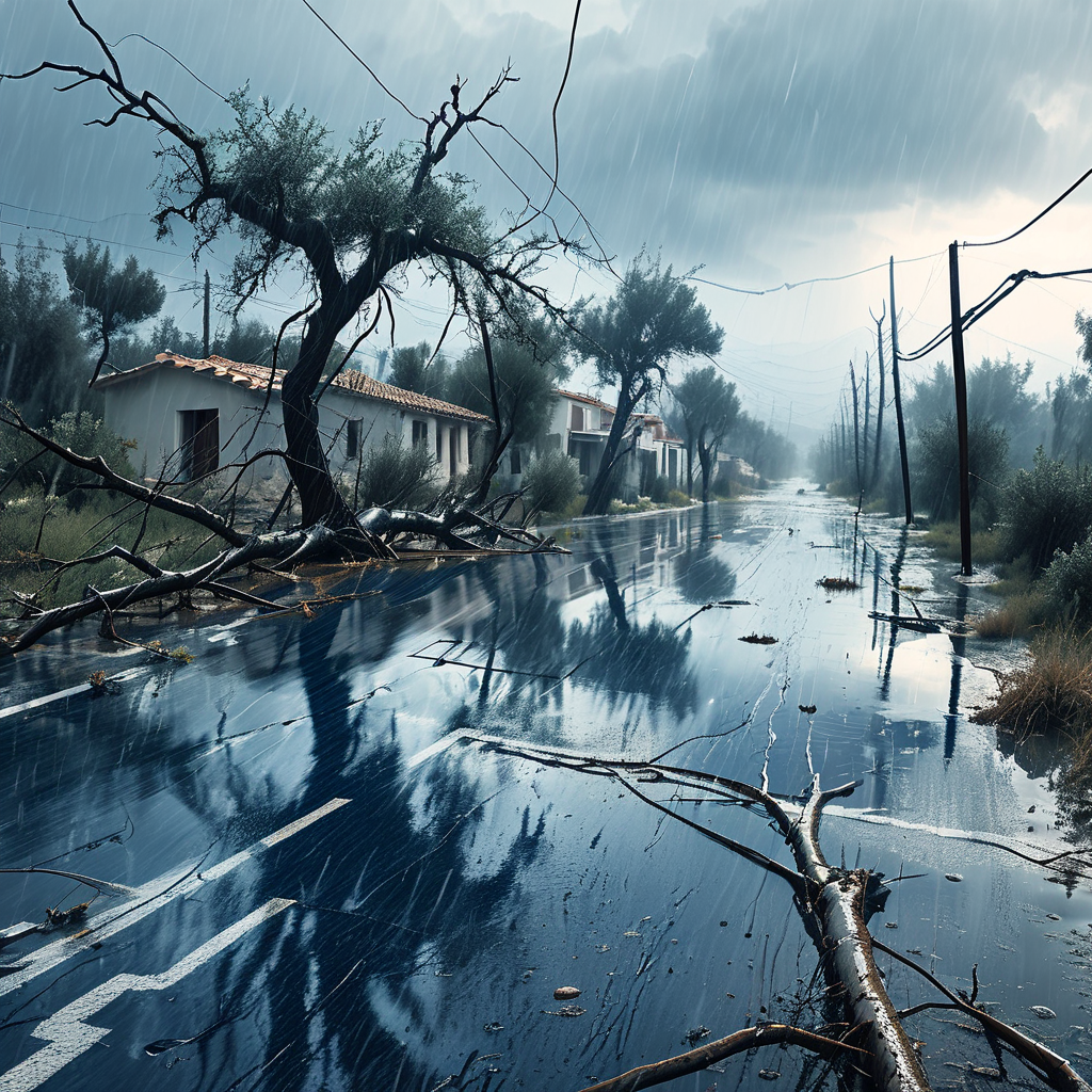 Mehr als 10.000 griechische Haushalte von Stromausfall betroffen