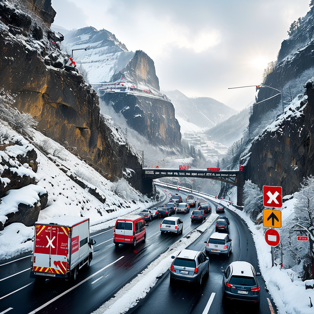 Verkehrschaos auf der Gotthardstrasse – Umleitung empfohlen