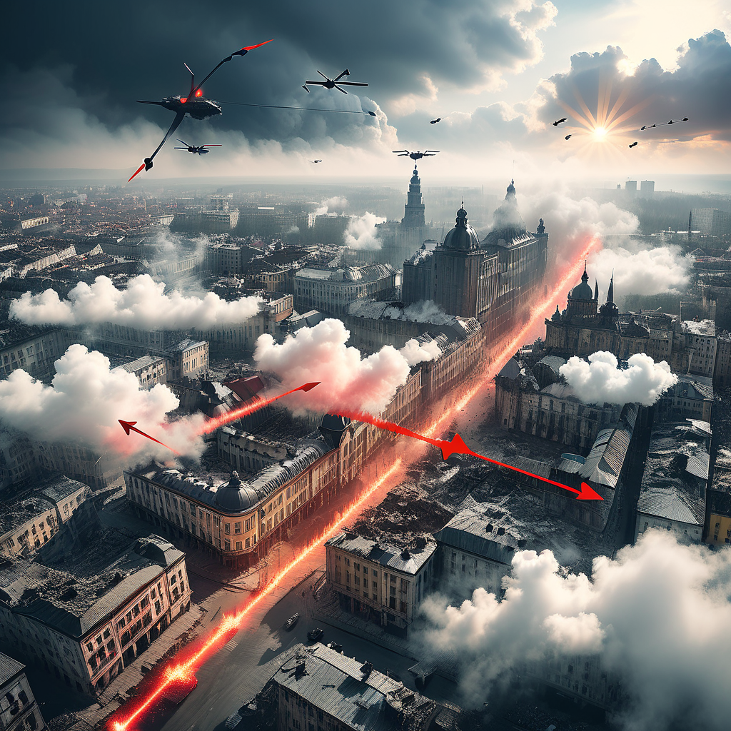 Russland führt erneute Luftangriffe auf die Ukraine durch