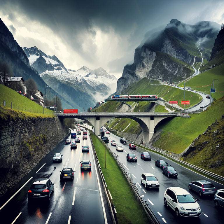 Lange Staus beim Gotthard-Osterverkehr Richtung Süden ++ Überlastung um Chur