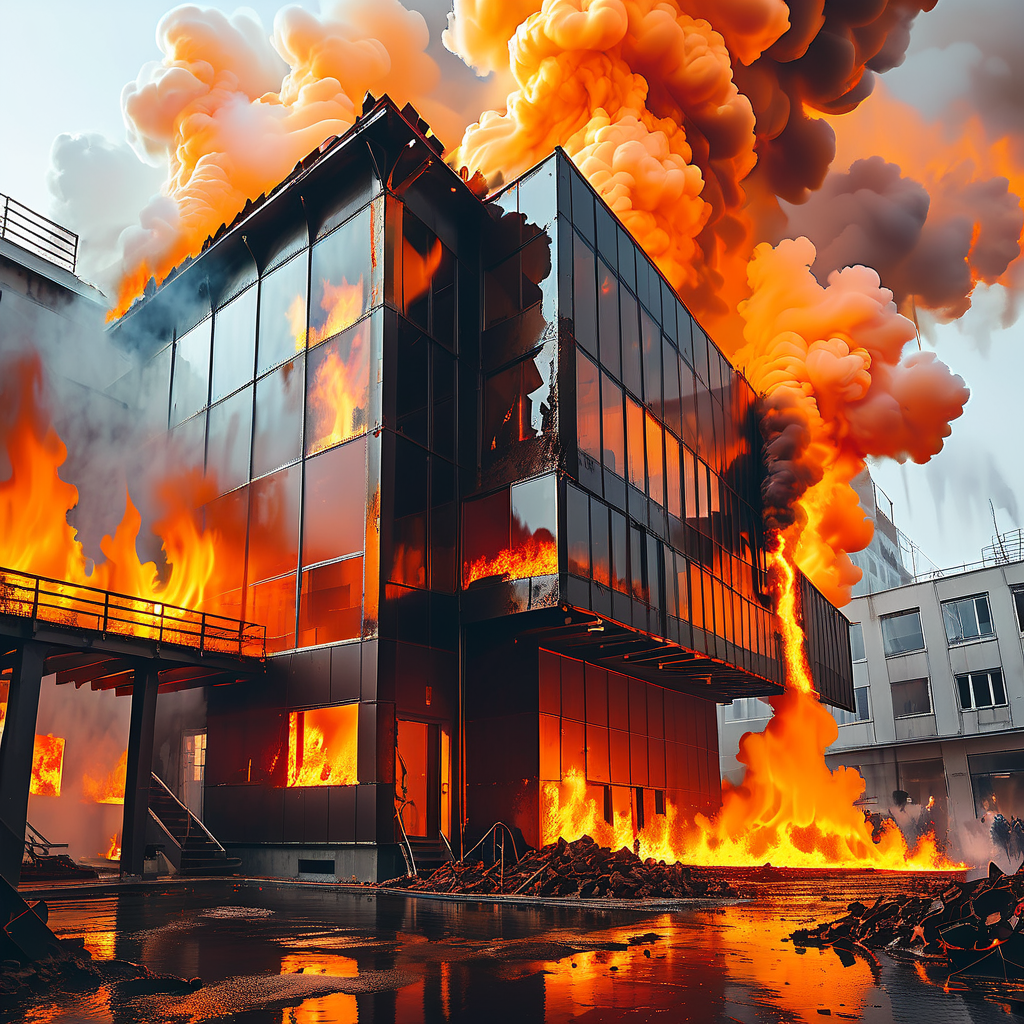 Evakuierung nach Brand in Schokoladenfabrik Cailler