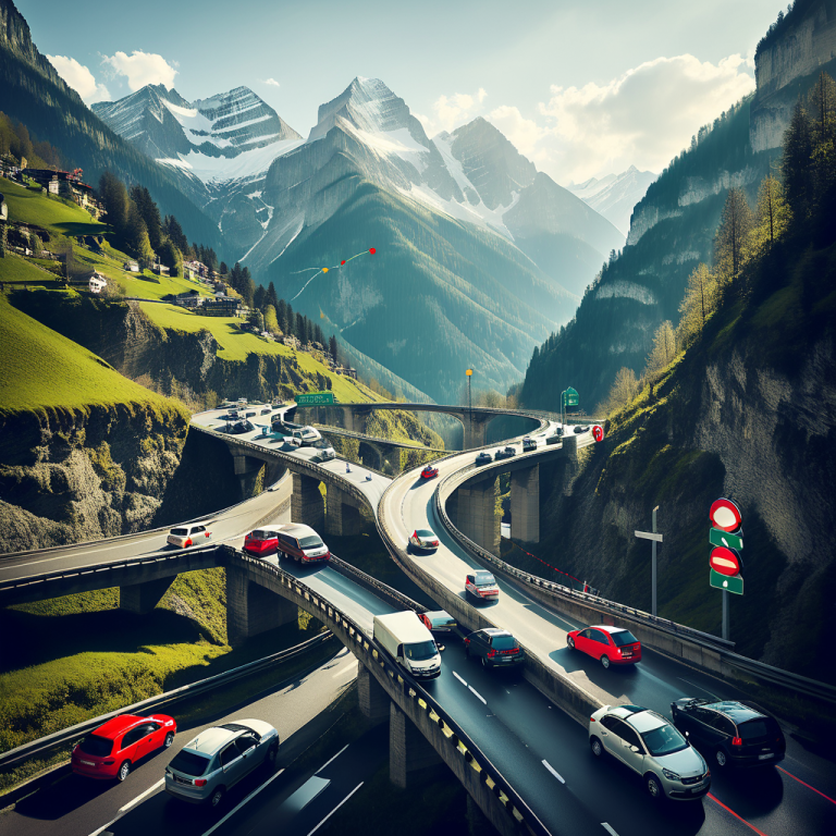 Langwieriger Osterverkehr Richtung Süden: Verkehrschaos am Gotthard und Chur