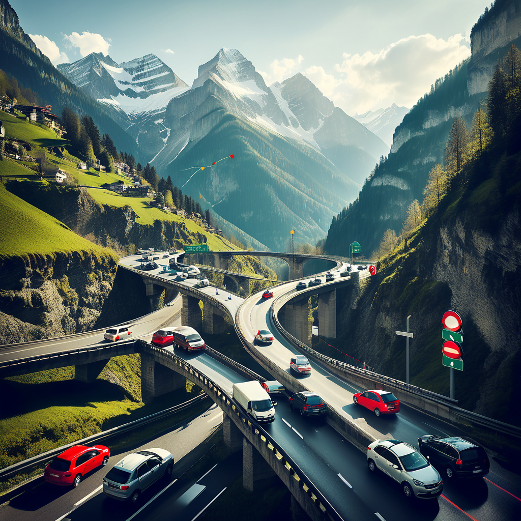 Langwieriger Osterverkehr Richtung Süden: Verkehrschaos am Gotthard und Chur