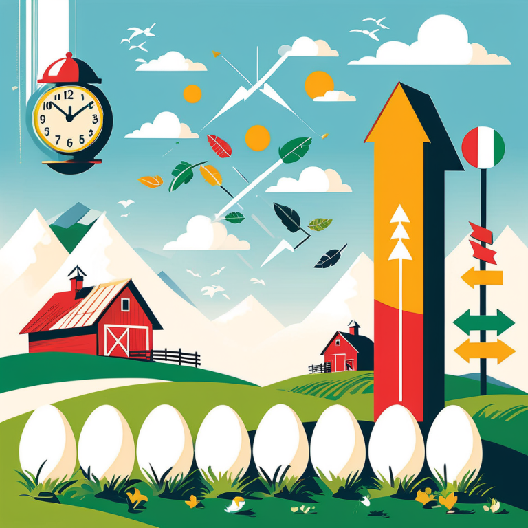 Vor Ostern hohe Nachfrage nach Eiern – Schweizer Produktion reicht kaum aus