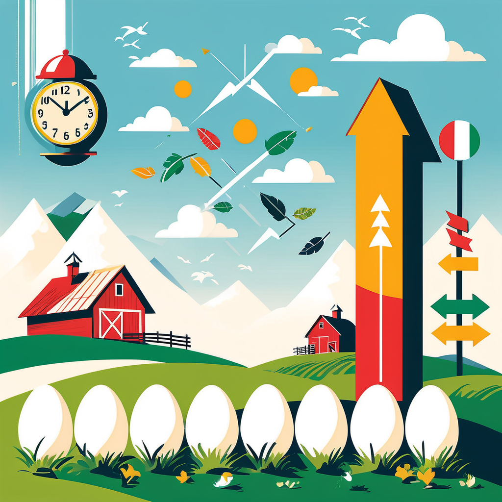 Vor Ostern hohe Nachfrage nach Eiern – Schweizer Produktion reicht kaum aus