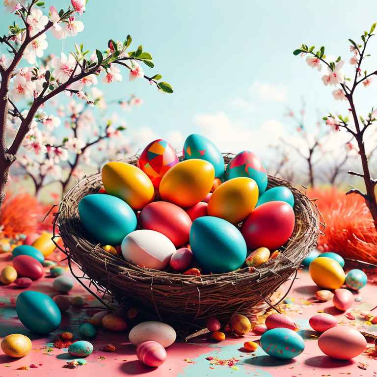 Eier auf den Kopf gestellt: Unkonventionelle Osternestverstecke in Zug und Luzern