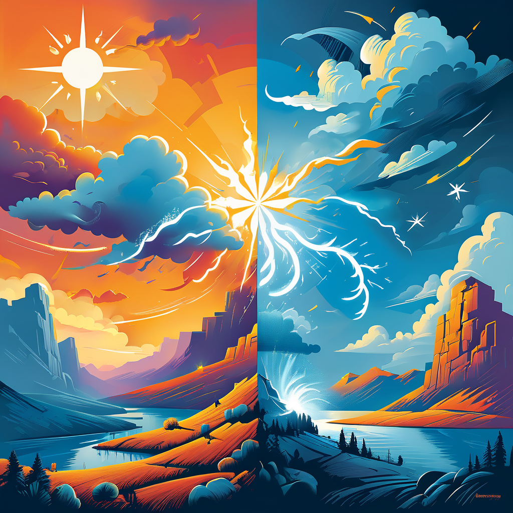 Wochen-Highlight: Aprilwetter in 18 Sekunden