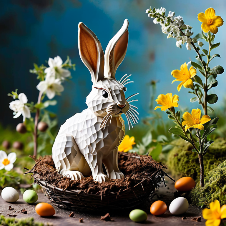 Symbolik in Osternestern: Hasen, Schokolade und mehr