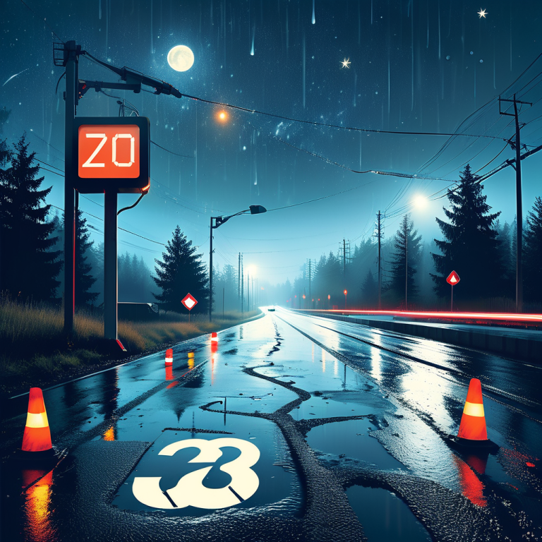 Nachtarbeiten auf Kantonsstrasse führen zu Verkehrsbehinderungen in Vitznau