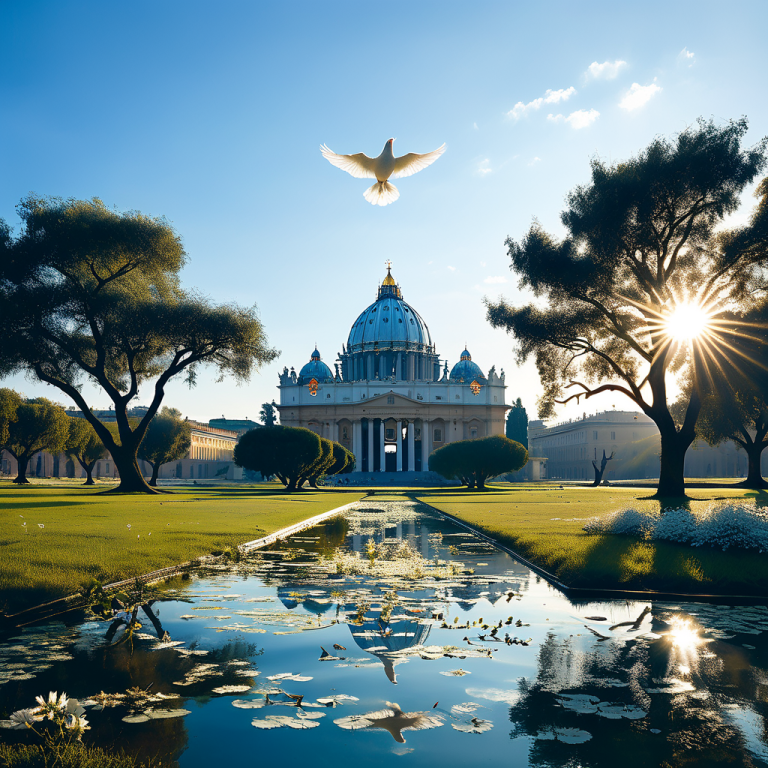 Ostermesse auf dem Petersplatz: Papst Leo XIV. ruft zum Frieden durch Dialog auf