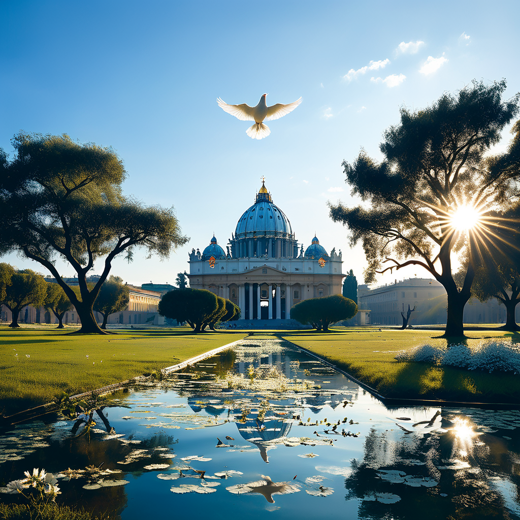 Ostermesse auf dem Petersplatz: Papst Leo XIV. ruft zum Frieden durch Dialog auf