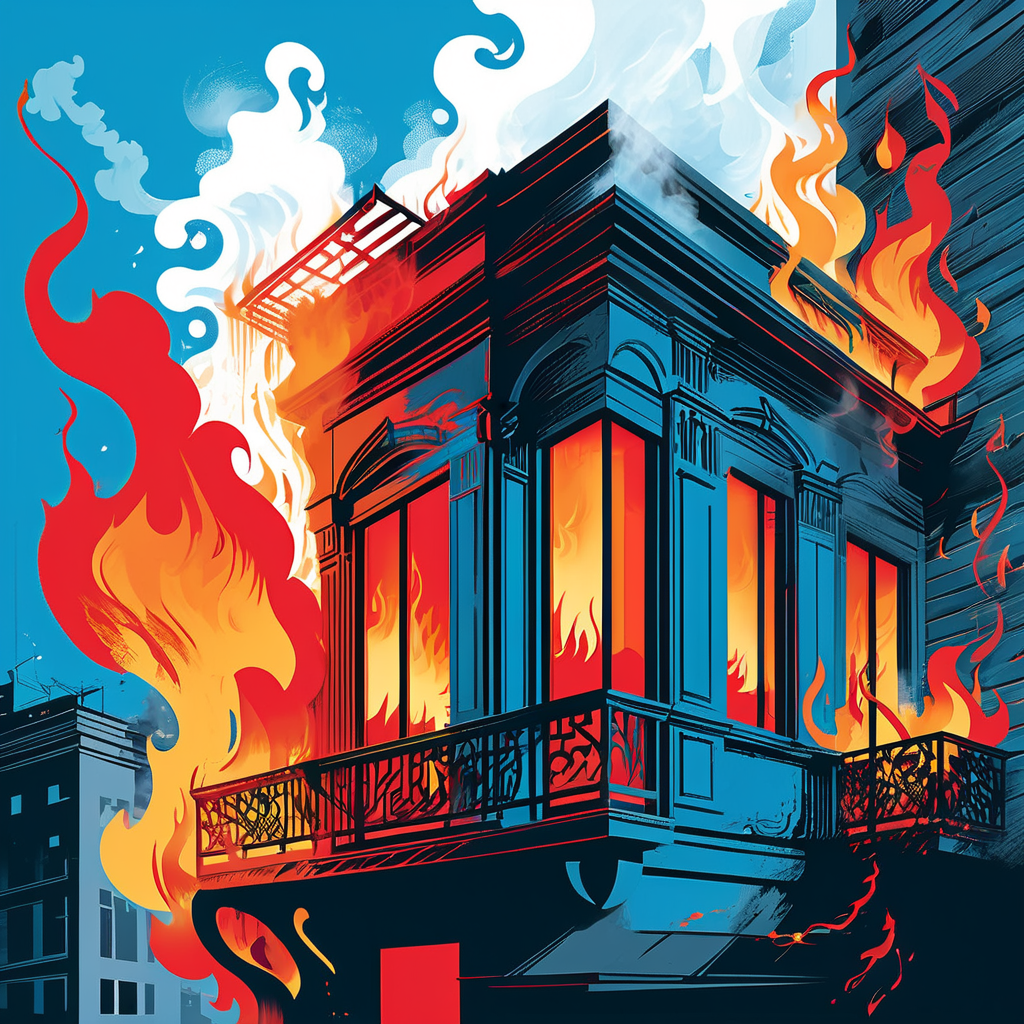 Brandausbruch auf Balkon in Risch – Drei Personen gerettet