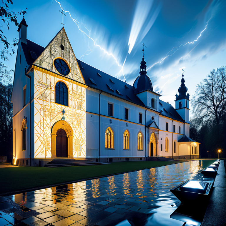 Neue Beleuchtungsanlage verändert das Bild von Cham