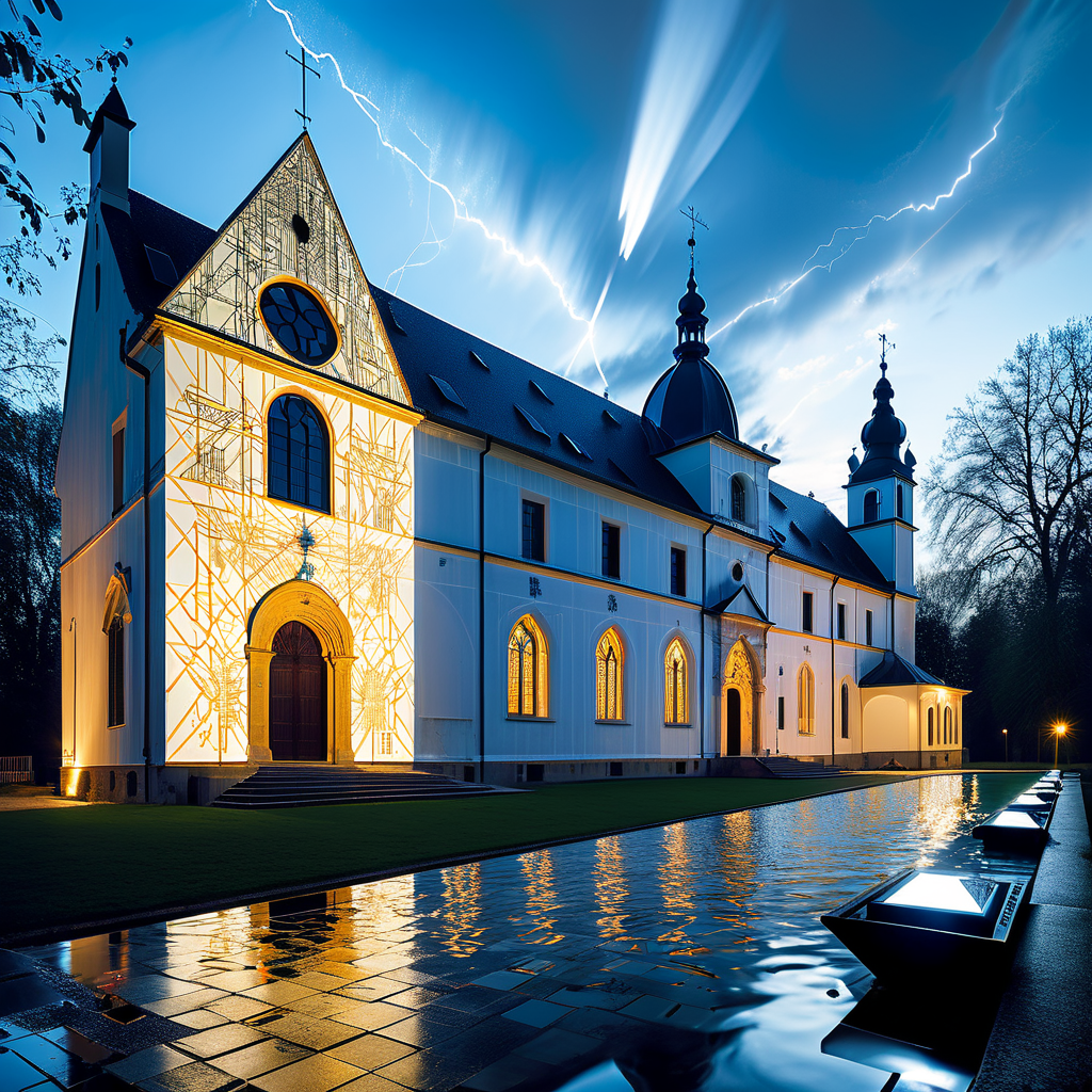 Neue Beleuchtungsanlage verändert das Bild von Cham