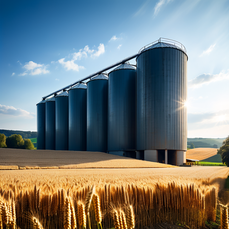 Größtes Schweizer Getreidesilo in Dintikon AG – Brotversorgung im Krisenfall gesichert