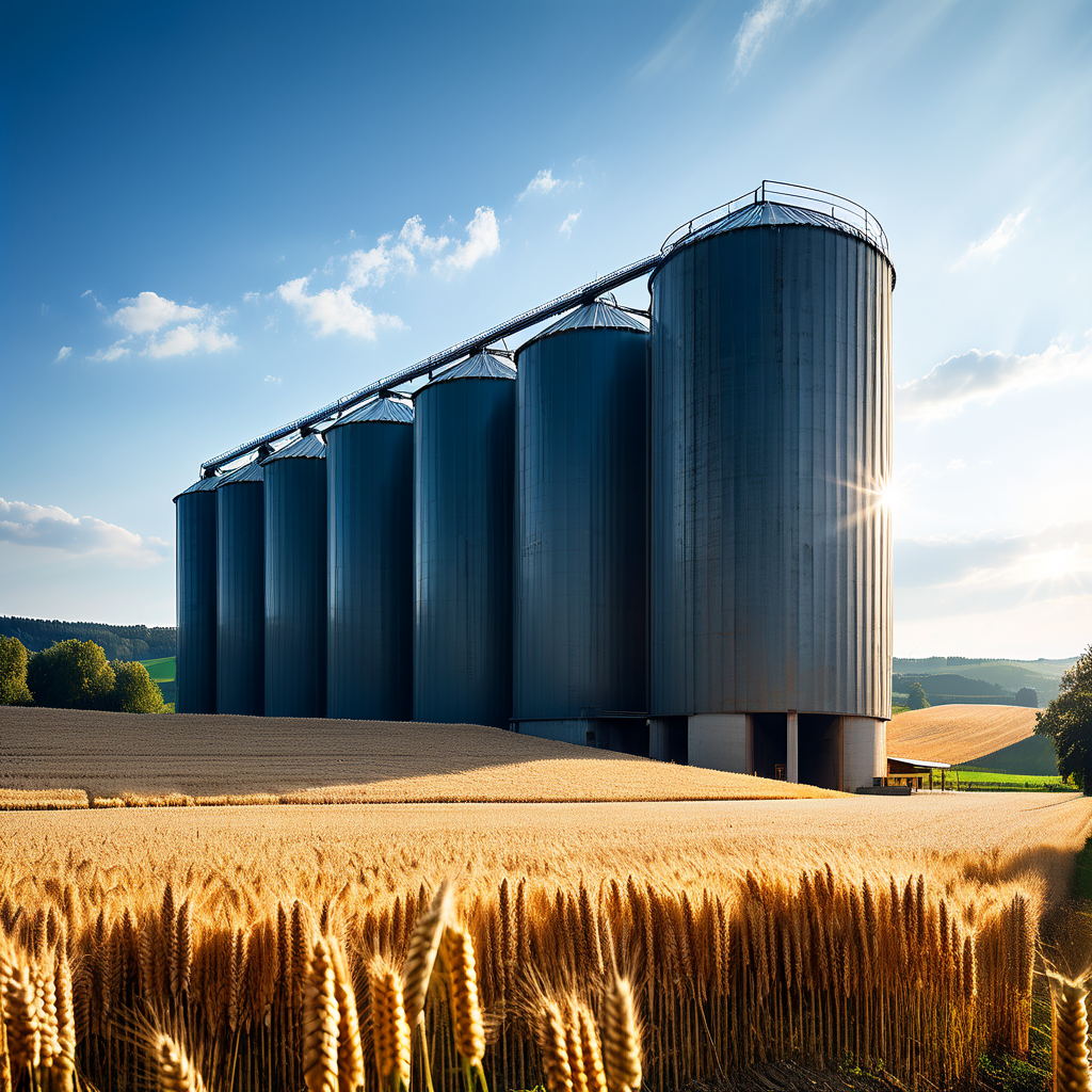 Größtes Schweizer Getreidesilo in Dintikon AG – Brotversorgung im Krisenfall gesichert