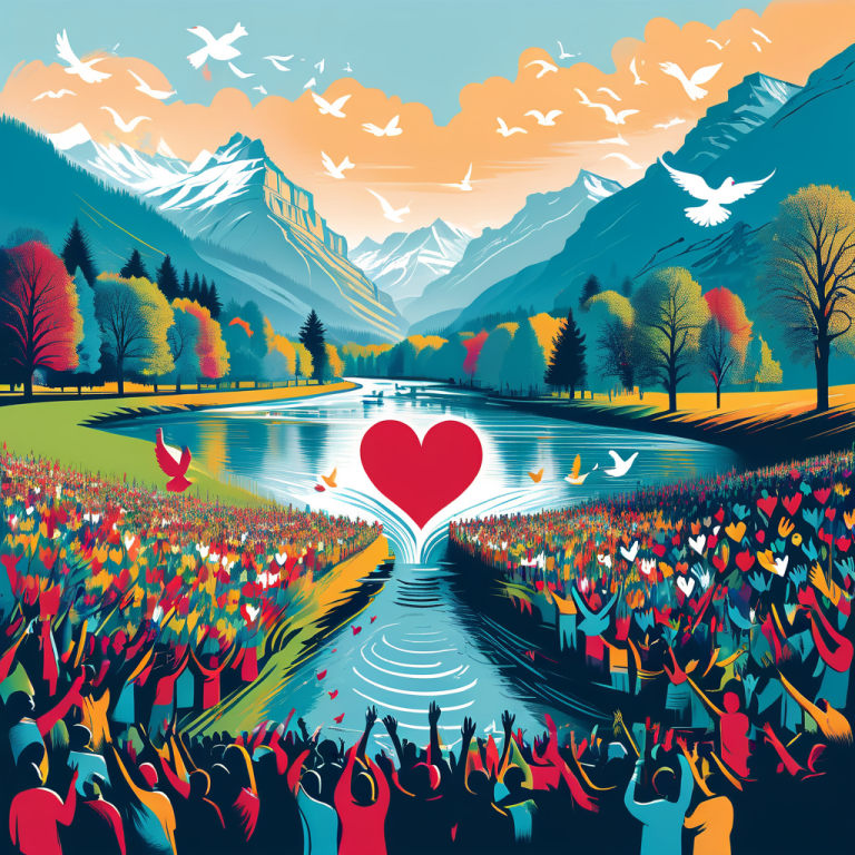 Hunderte demonstrieren in Bern für Frieden und Gerechtigkeit