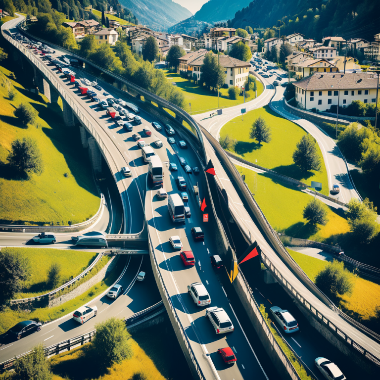 Massive Verkehrsbehinderungen im Gotthard-Gebiet mit zehn Kilometern Stau