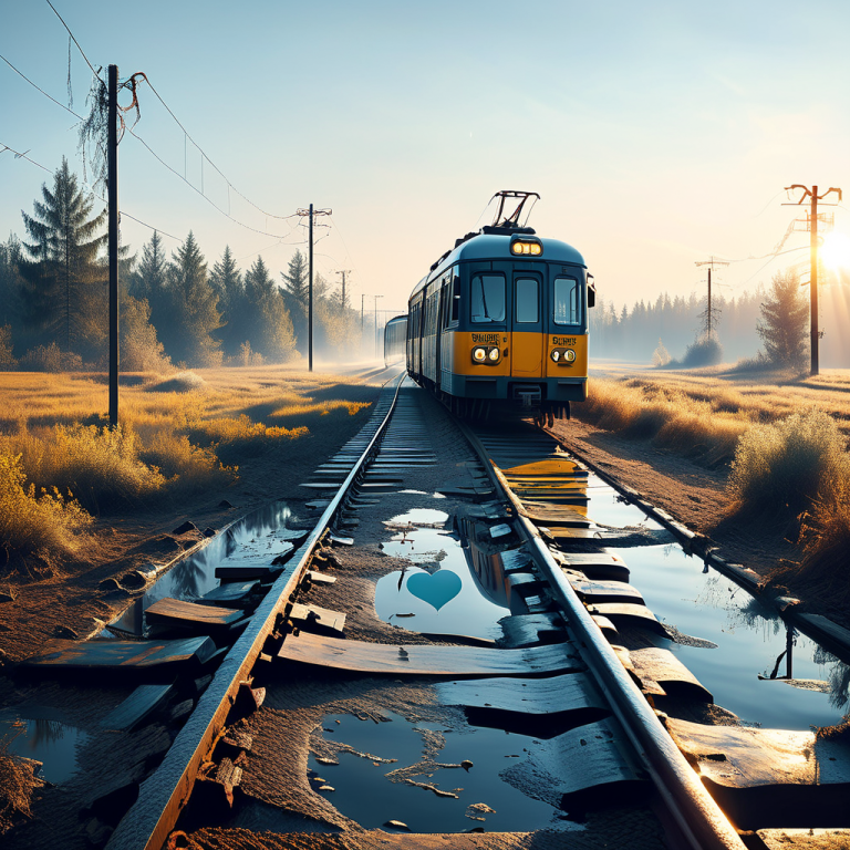 Die Eisenbahn als Symbol des ukrainischen Widerstands: Mehr als nur ein Verkehrsmittel