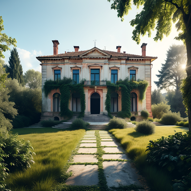 Erhalt und Neugestaltung der Villa von O.W. Fischer