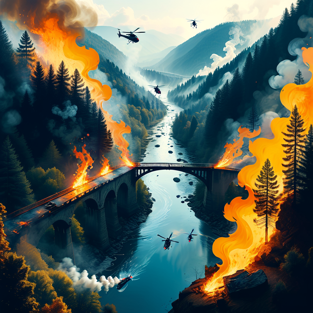 Militär unterstützt bei Brandbekämpfung in Brusio GR