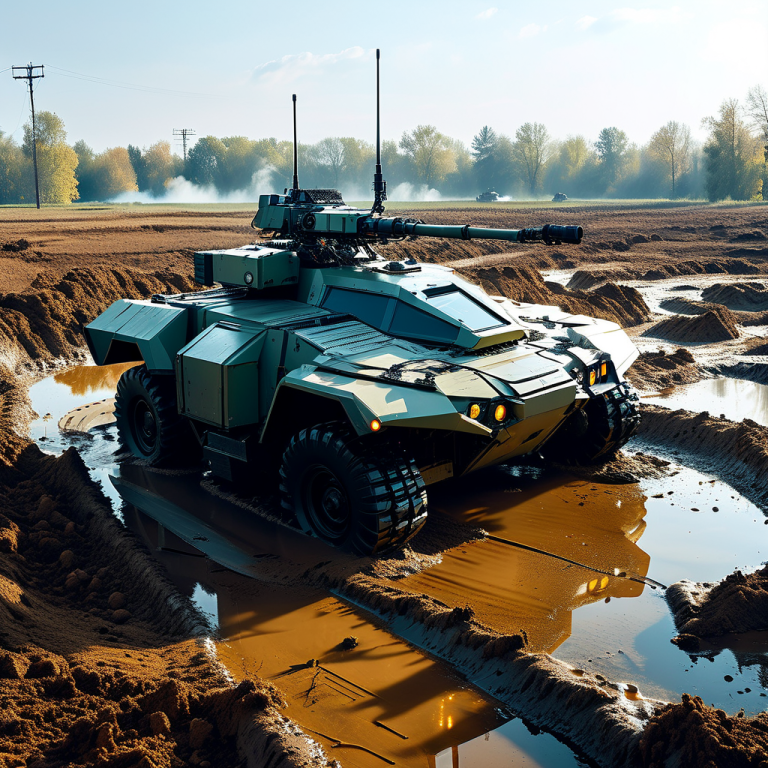 Innovative Kriegsführung: Ukraine setzt auf Bodenroboter an der Front