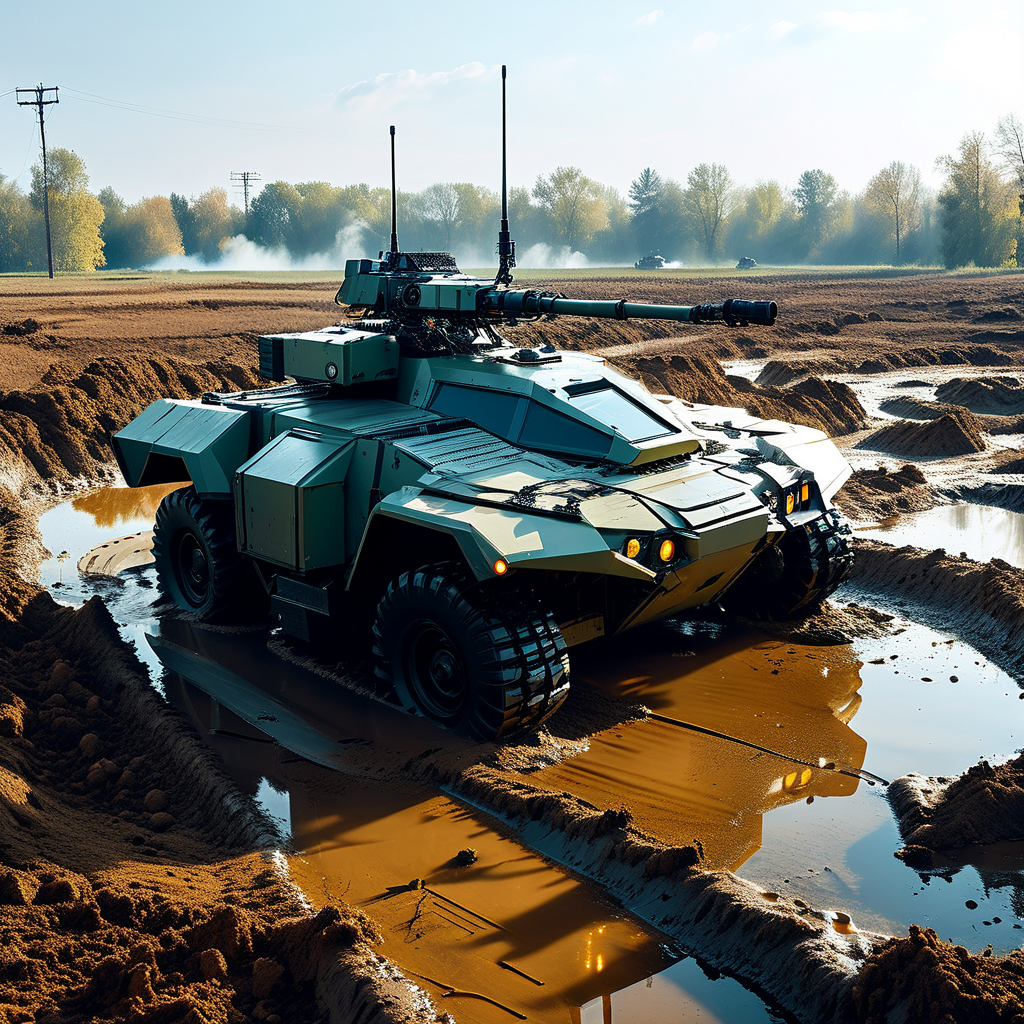 Innovative Kriegsführung: Ukraine setzt auf Bodenroboter an der Front