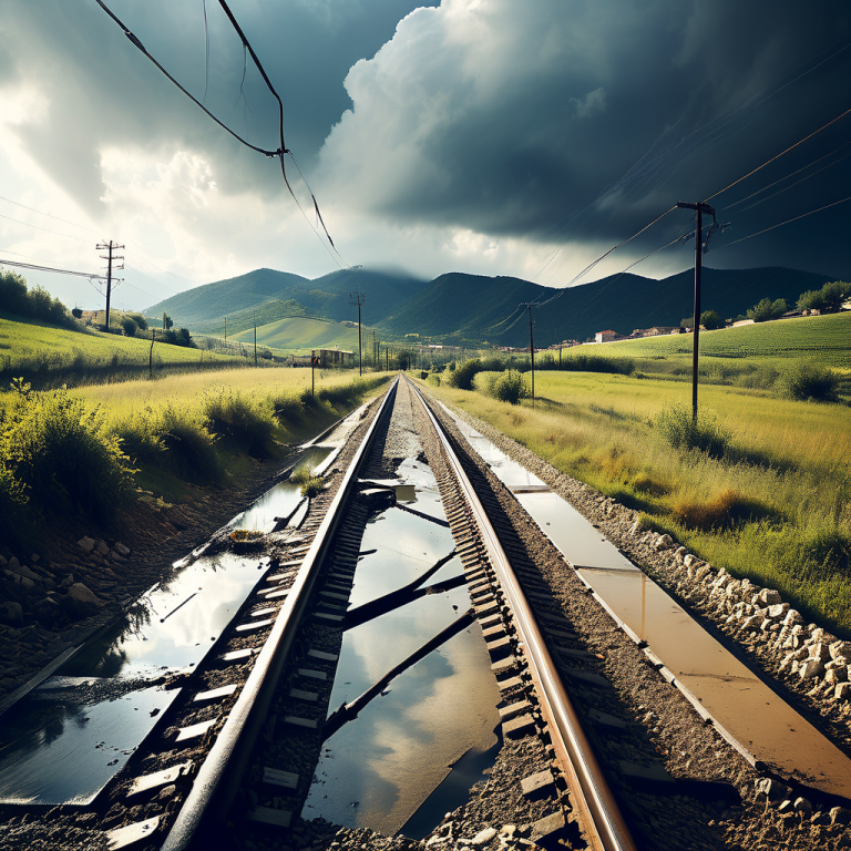 Verkehrschaos durch Erdrutsch in Molise: Evakuierungen und Sperrungen