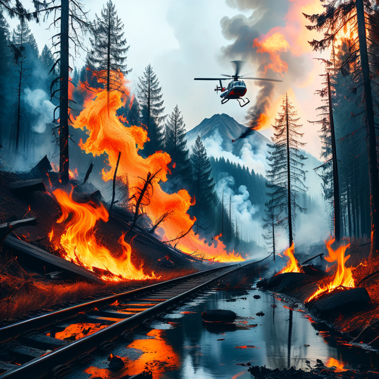 Eindämmung des Waldbrandes im Puschlav erreicht