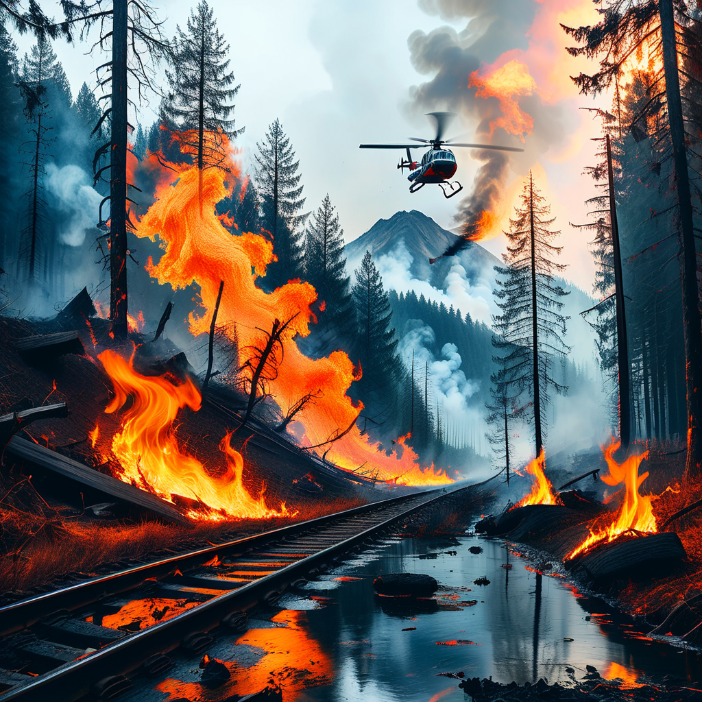 Eindämmung des Waldbrandes im Puschlav erreicht