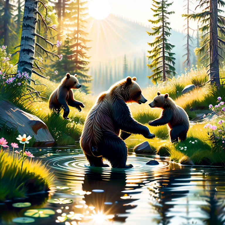 Braunbärjungtiere erobern den Natur- und Tierpark Goldau