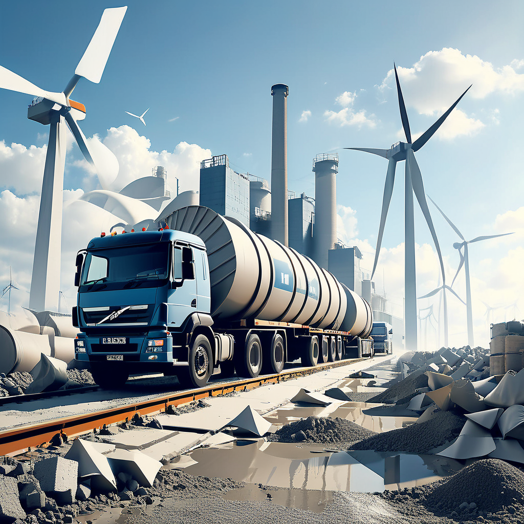 Rückgang im Eisenbahnschienentransport für Schweizer Zement