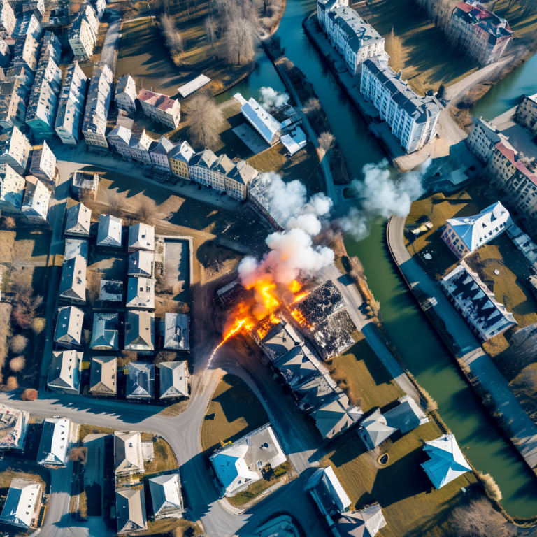 Drohnenangriffe vor Ostern: Tote und Verletzte in der Ukraine