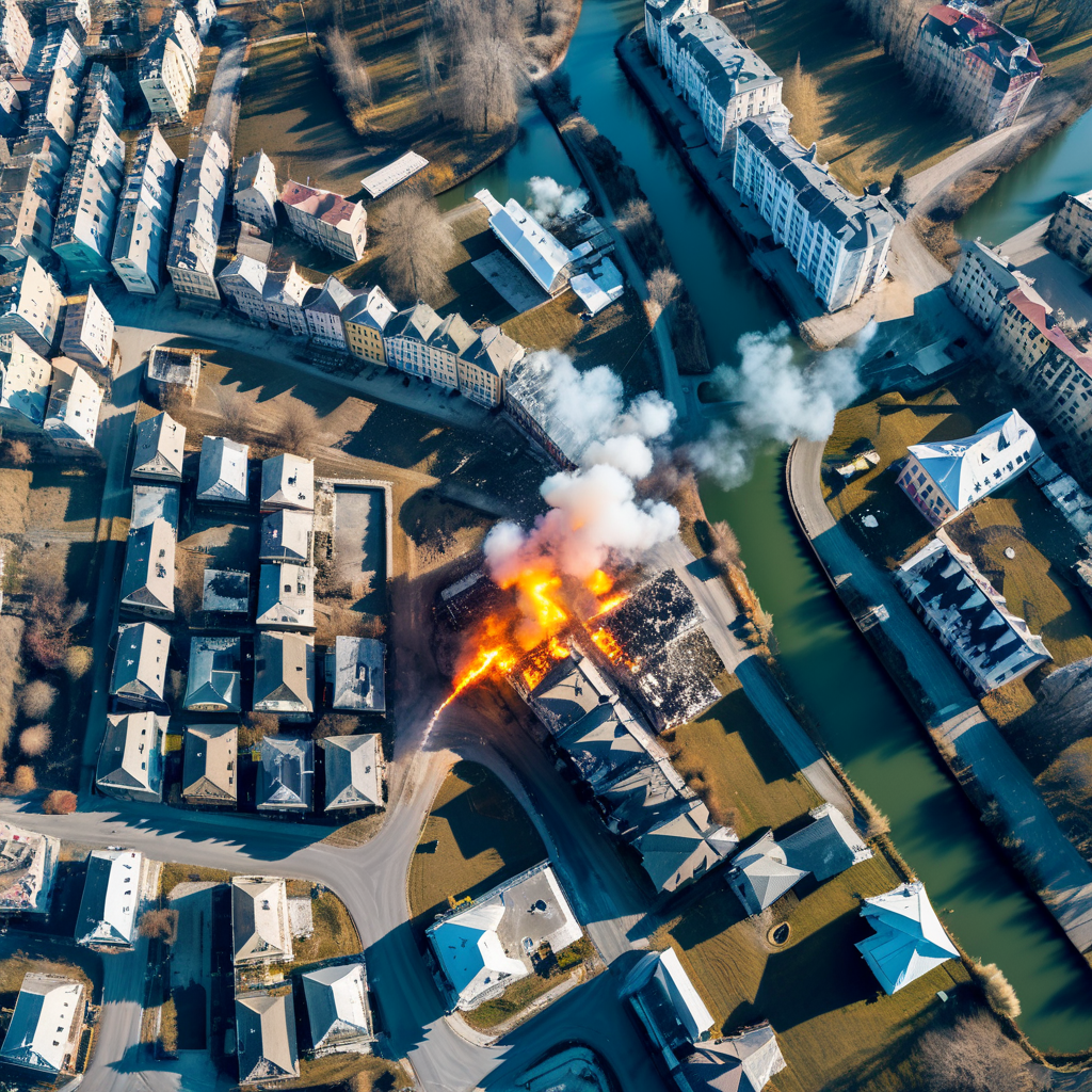 Drohnenangriffe vor Ostern: Tote und Verletzte in der Ukraine