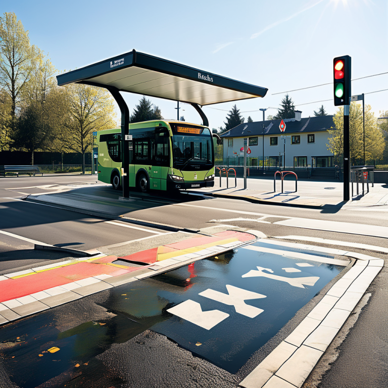 Barrierefreier Ausbau der Bushaltestelle „Räbmatt“ in Oberwil beginnt
