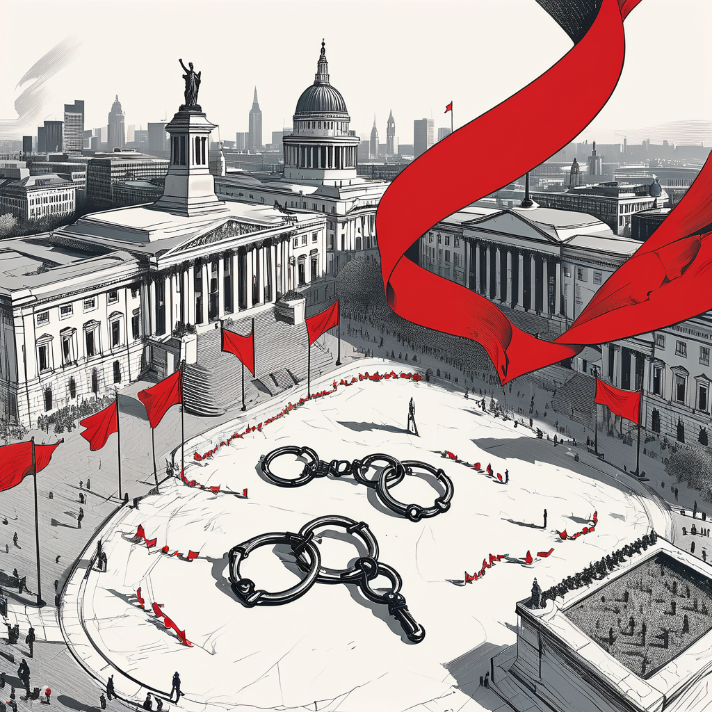 London: 523 Festnahmen bei pro-palästinensischer Demonstration