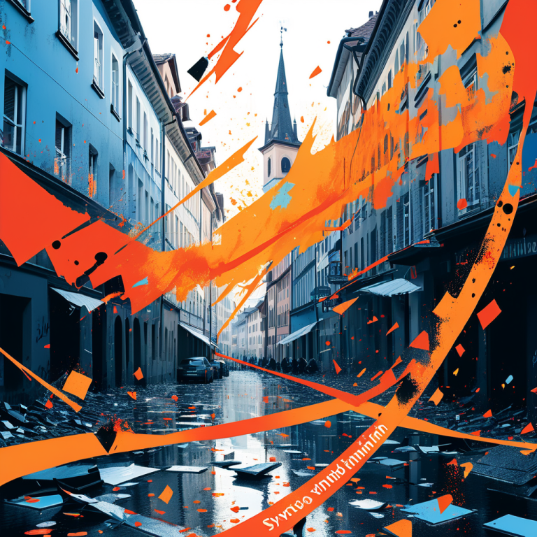 Unruhen und Vandalismus bei nächtlicher Demonstration in Bern