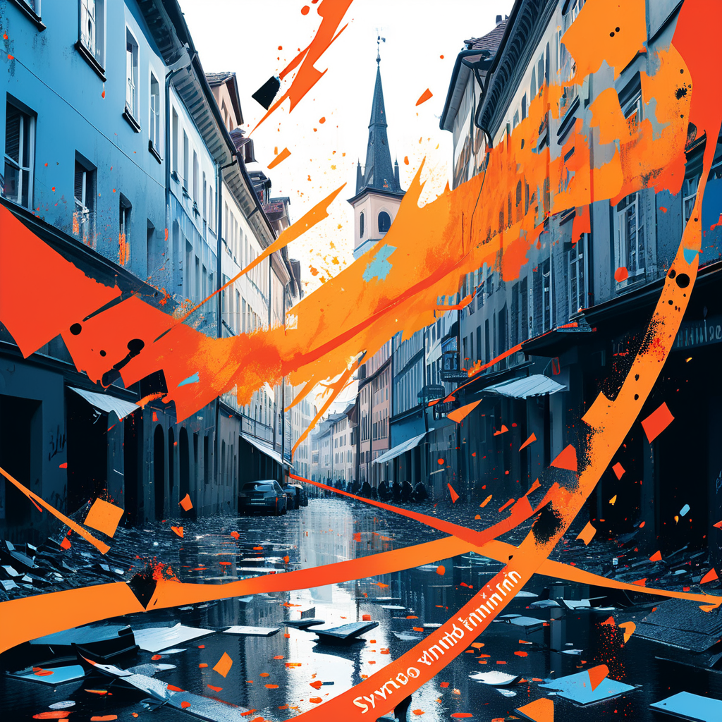 Unruhen und Vandalismus bei nächtlicher Demonstration in Bern