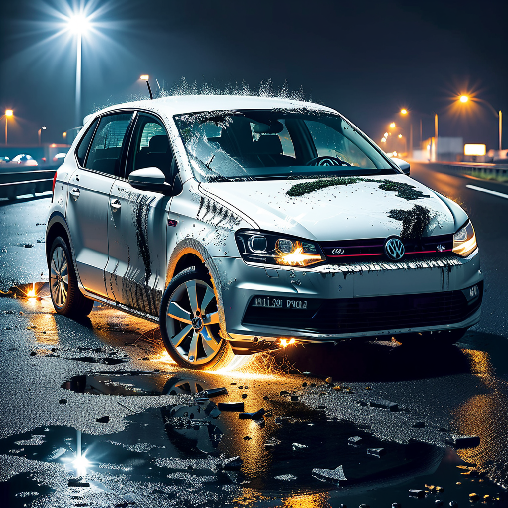 Autostrada A1: Automobilista fermato con ruota distrutta e in stato di ubriachezza