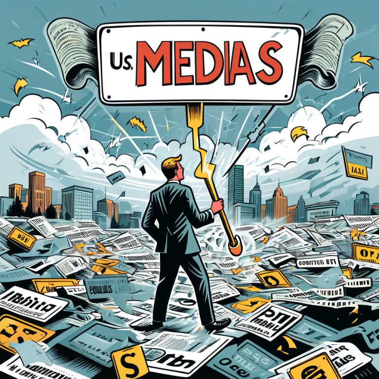 Medienlandschaft unter Druck – Donald Trumps Einflussnahme auf US-Medien