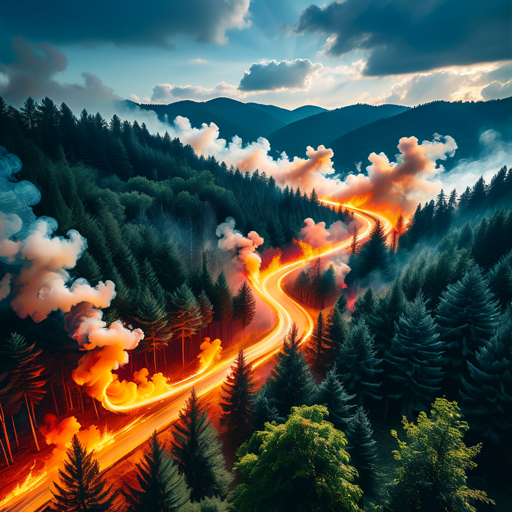 Incendio boschivo nel Brusio sotto controllo