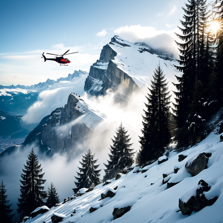 Schwerer Unfall: Junger Mann von Lawine am Pilatus erfasst