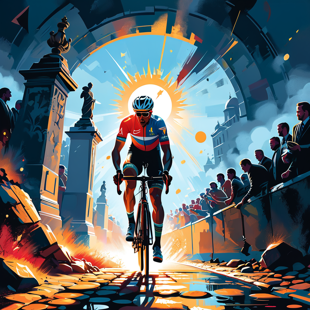 Paris-Roubaix: Van Aert triumphiert über Pogacar und beendet das Etikett des „ewigen Zweiten“